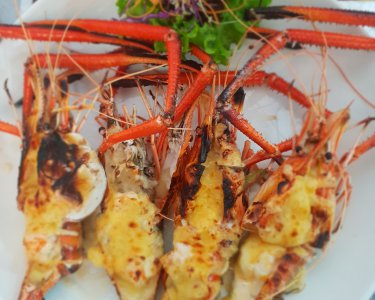 Tôm càng xanh đút lò phômai 